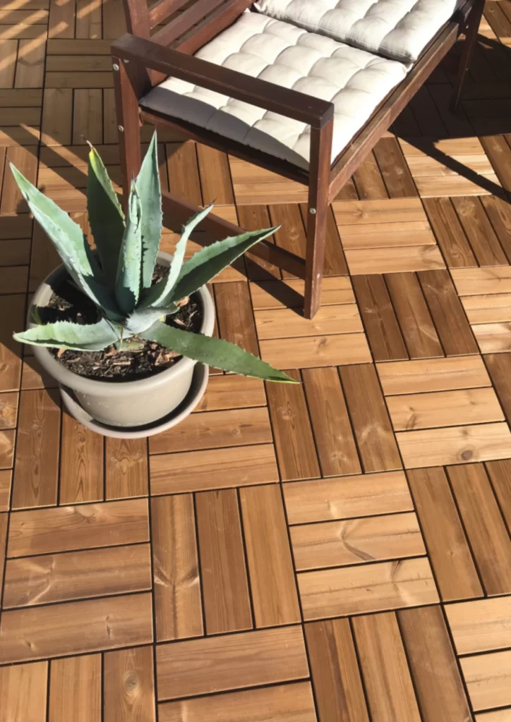 کفپوش ترموود تایل