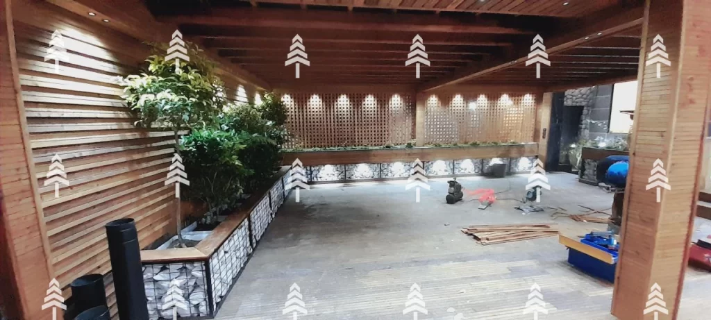 پروژه ویلای لواسان دامون چوب