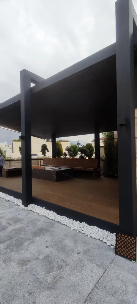 پروژه روفگاردن زعفرانیه