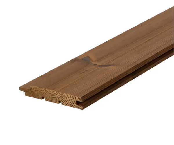 ترمووود نما پروفیل UTV ضخامت 19 میلیمتر با زبانه و شیار