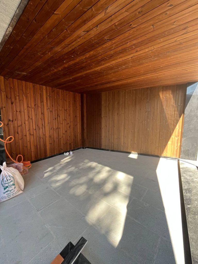 پروژه ویلای مهرآباد دامون چوب