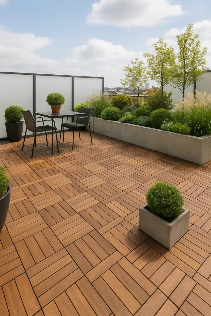 خرید تایل ترموود روفگاردن