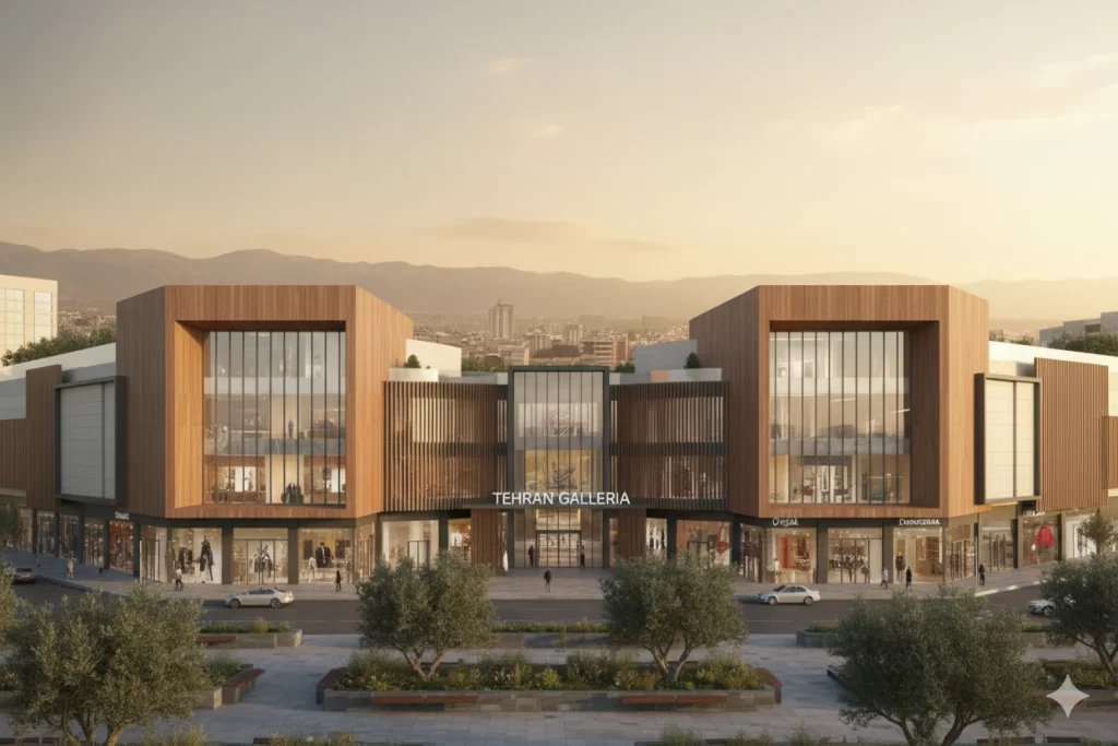 ترمووود اش نمای مرکز تجاری