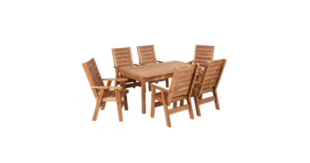 مبلمان چوبی روف گاردن