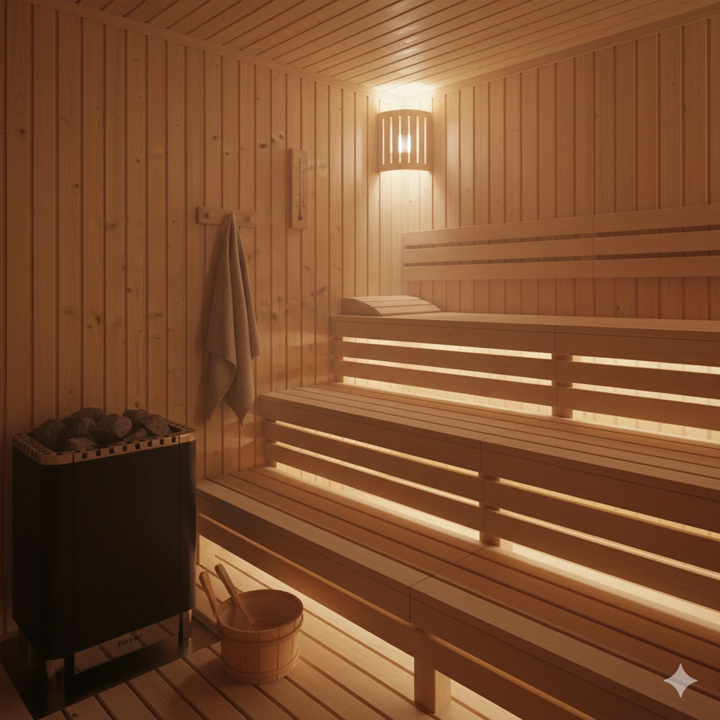 چوب ترمو برای سونا