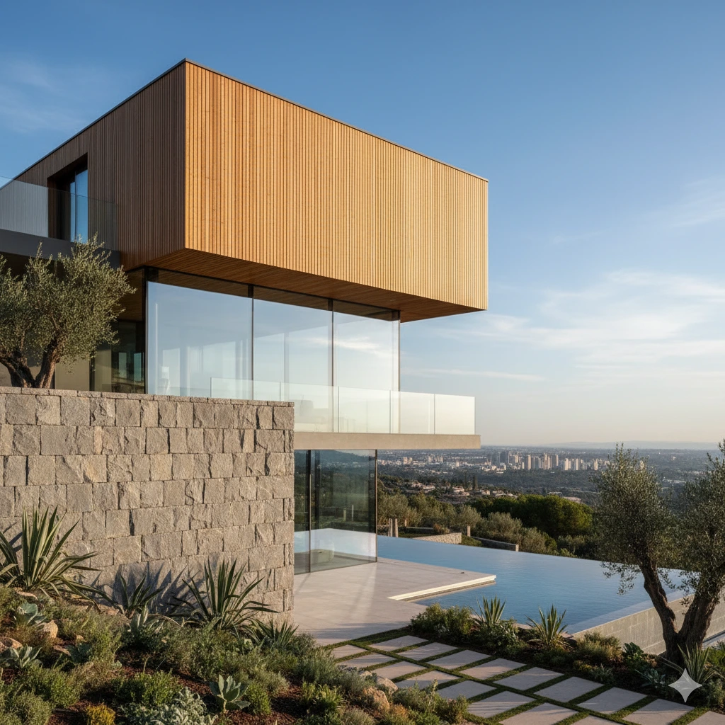 ترمووود برای نمای ویلا